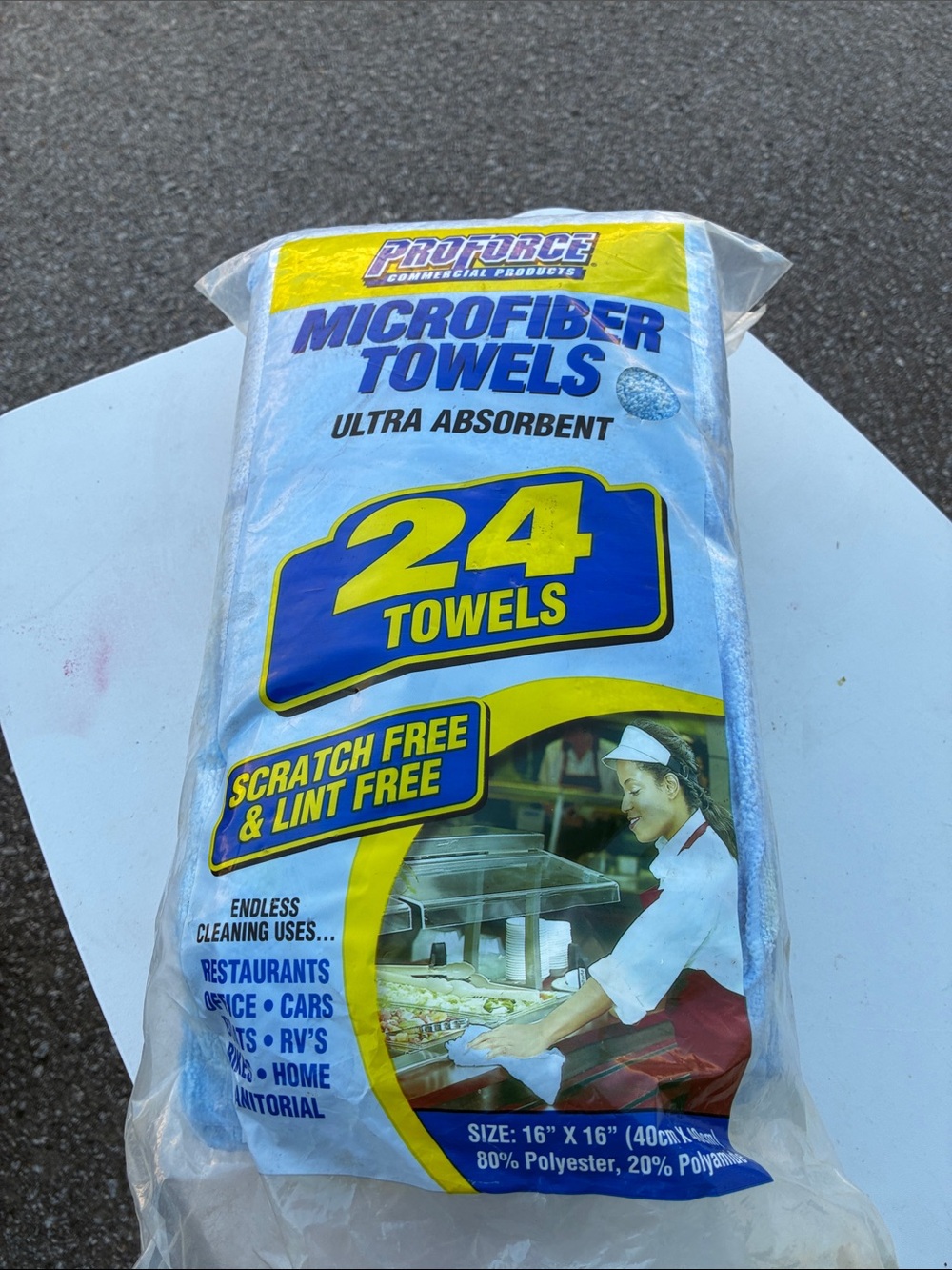 Microfiber Towels - Ultra Absorbent blue